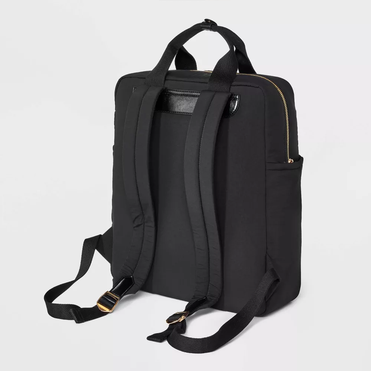 Square Quilted Backpack Fits 14 Inch Laptop For College Daily Use